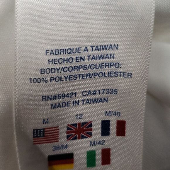 REEBOK YOUTH LONG SLEEVE POLY TEE SIZE M - Picture 4 of 5